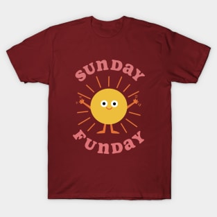 Sunday Funday! - Pink T-Shirt